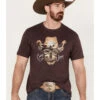 Cody James Men's Skull Scene Western T-Shirt