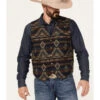Cody James Men's Dakota Southwestern Jacquard Vest