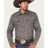 Cody James Men's Down Range Medallion Print Long Sleeve Western Snap Shirt