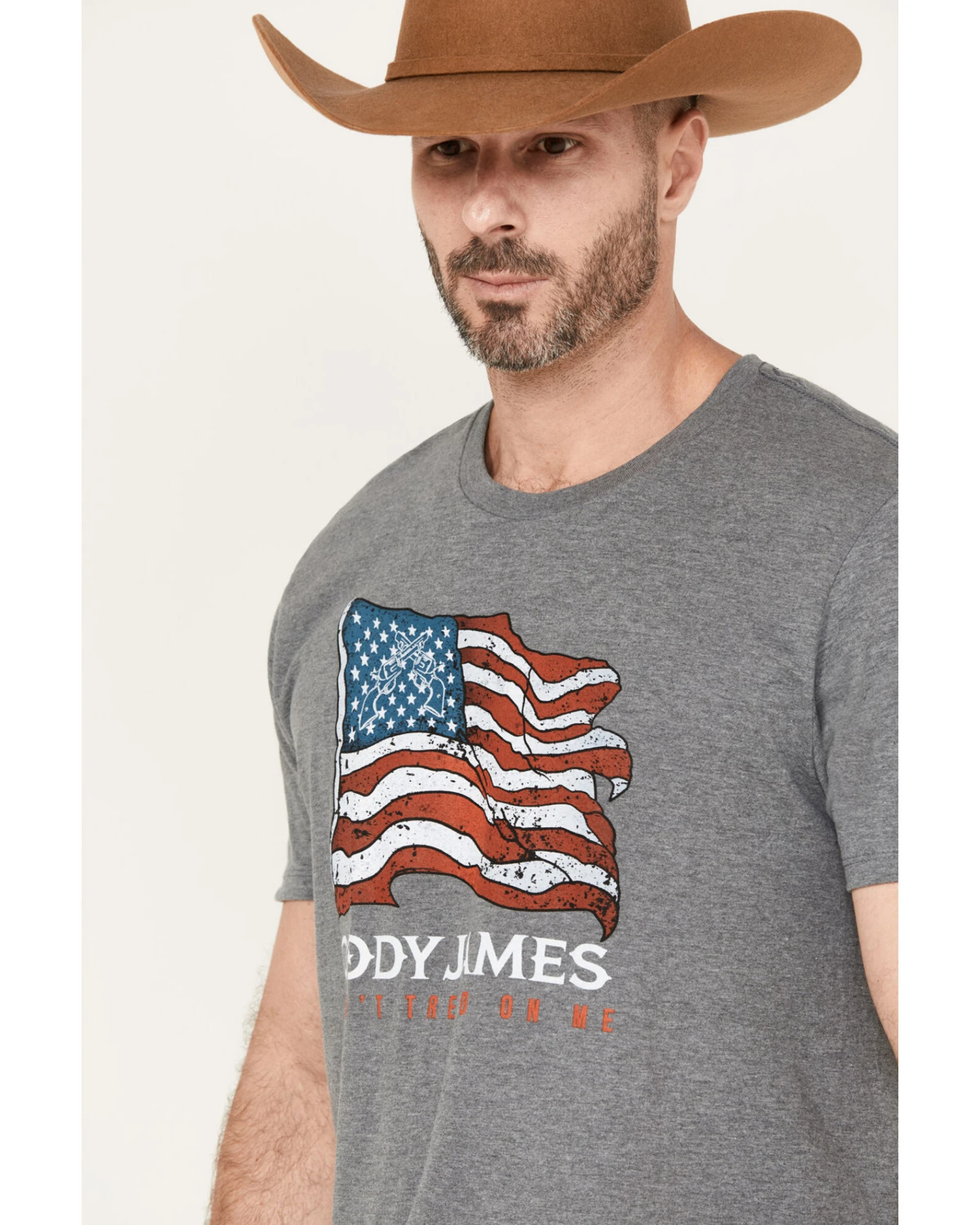 Cody James Men's Revolver Flag Short Sleeve Graphic T-Shirt 2 Cody James Men's Revolver Flag Short Sleeve Graphic T-Shirt - Image 2