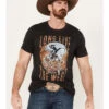 Cody James Men's Long Live Short Sleeve Graphic T-Shirt