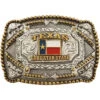 Cody James Red White And Blue Square Texas Belt Buckle