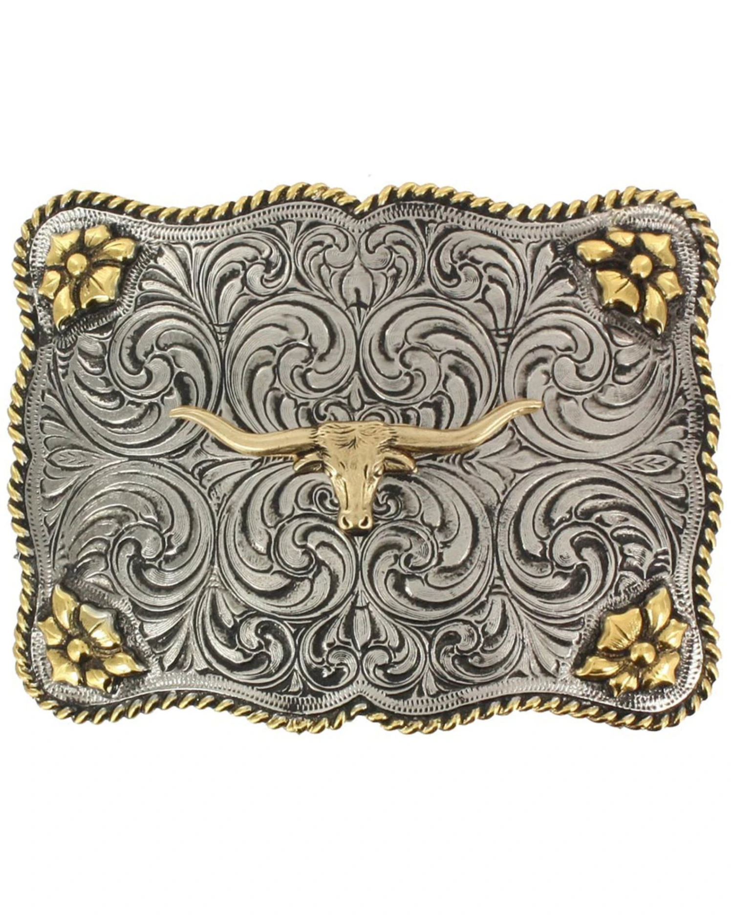 Cody James Men's Interchangeable Longhorn Belt Buckle 1 Cody James Men's Interchangeable Longhorn Belt Buckle